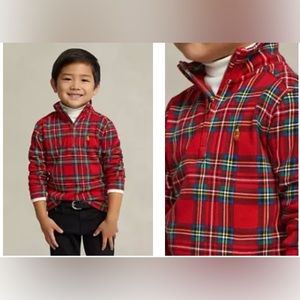 Boy pullover polo sweater